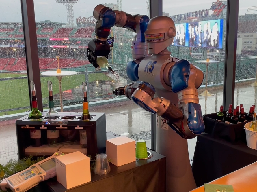 RoboKiosk at Fenway Park