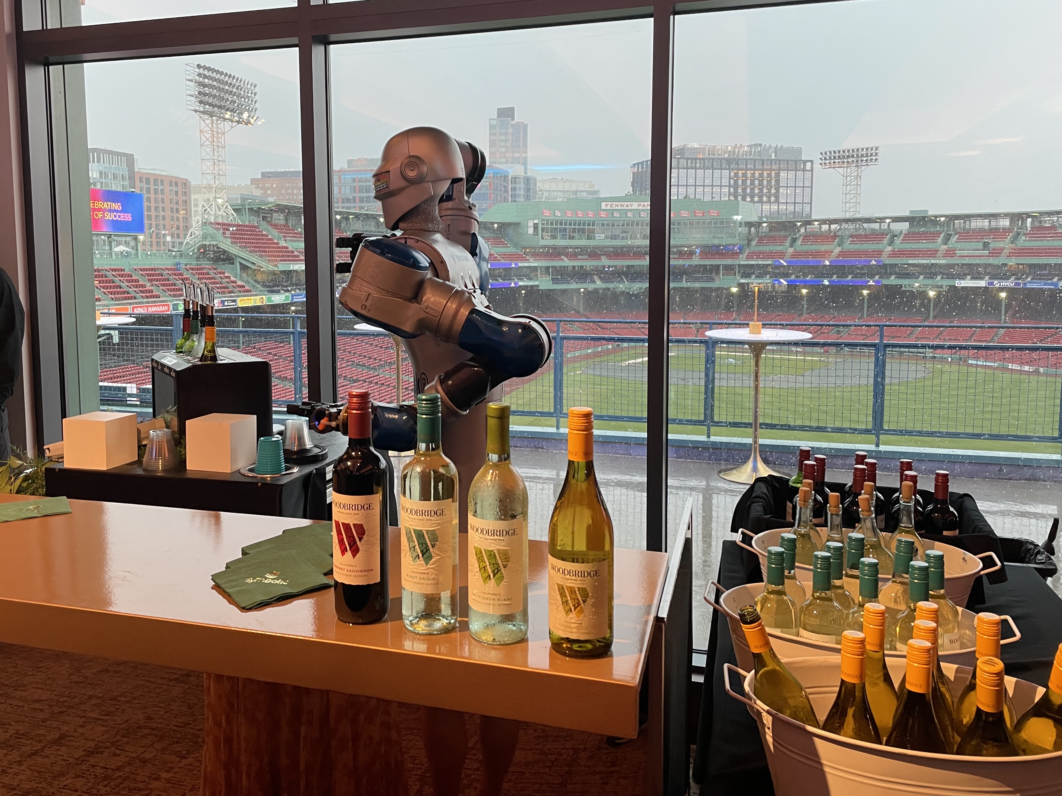 RoboKiosk at Fenway Park